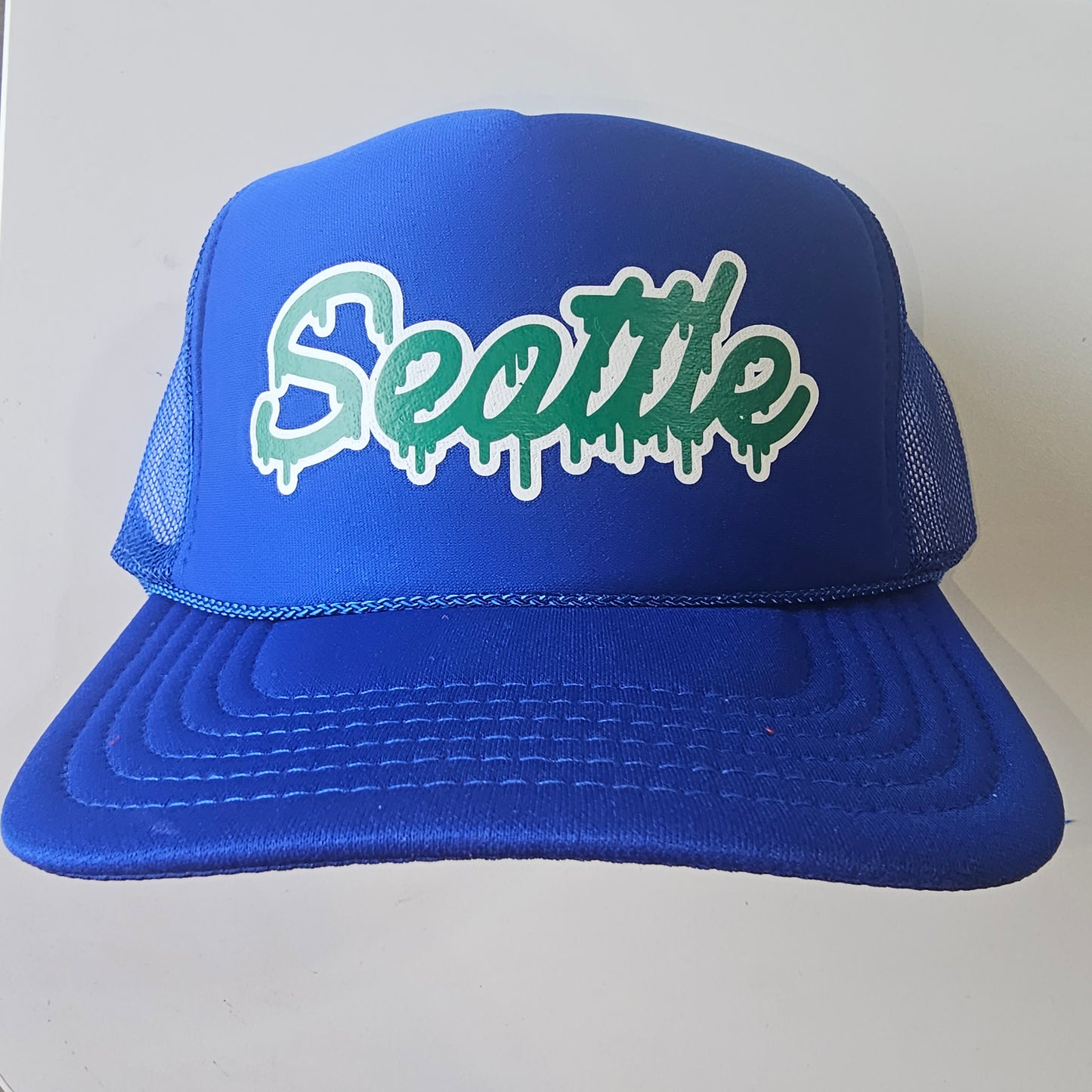 Drippy Seattle Retro Seahawks