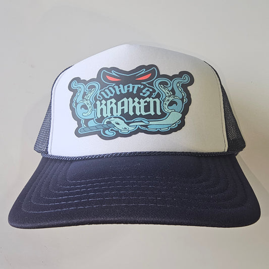 What's Kraken (Navy & White)