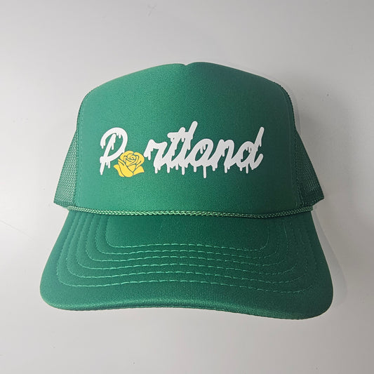 Drippy Portland (Green & Gold)