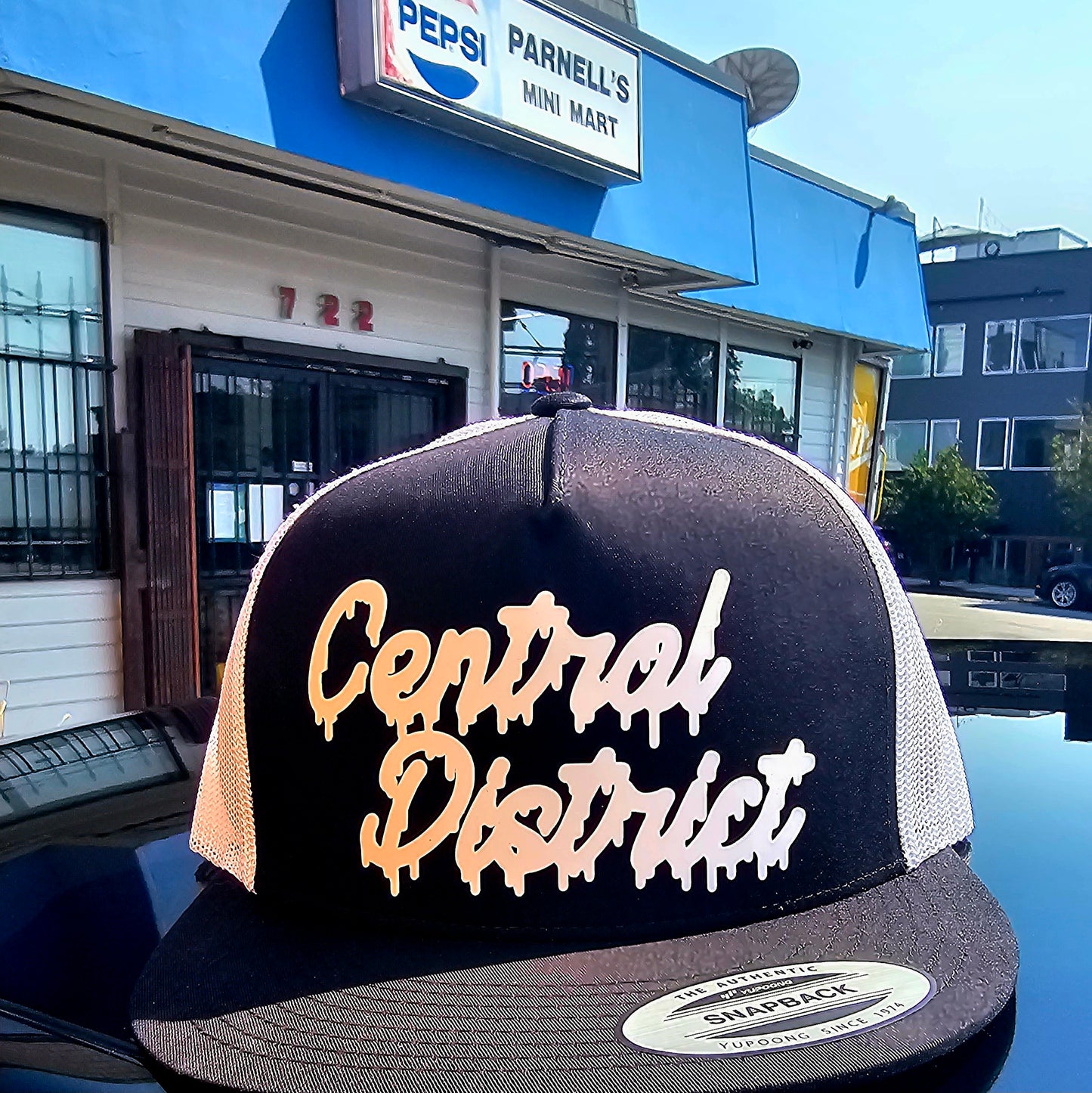 Drippy Central District (Blk & Wht)